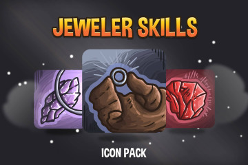 Jeweler Skills Icon Pack