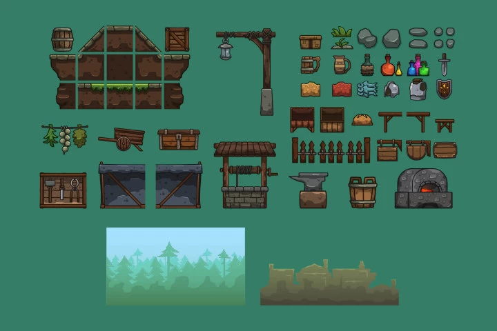 RPG Platformer Game Assets