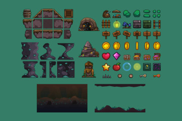 RPG Platformer Game Assets Download - CraftPix.net