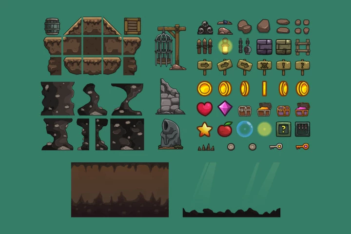 RPG Platformer Game Assets