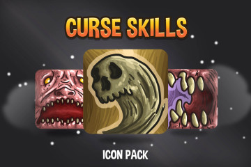 Curse Skills Icon Pack