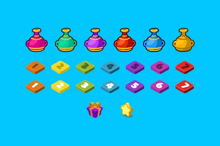 Isometric Desert Game Assets