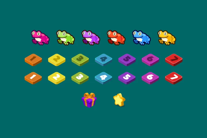 Isometric Swamp Game Tileset