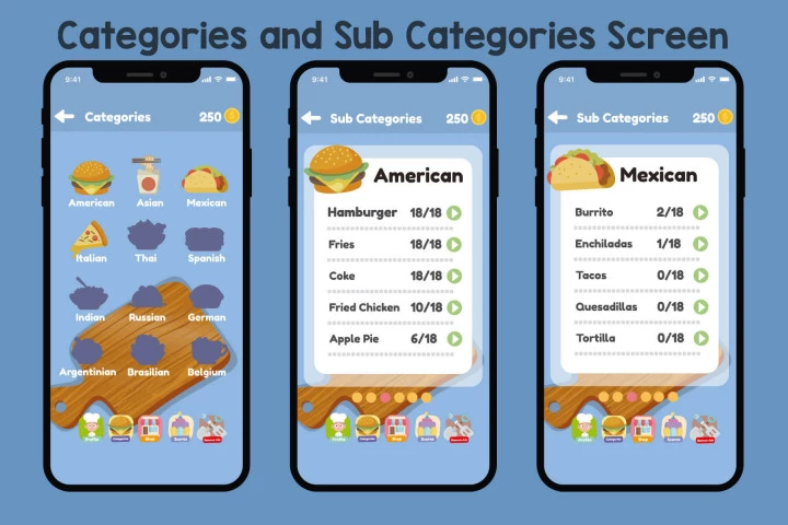 Letters Chef GUI Assets