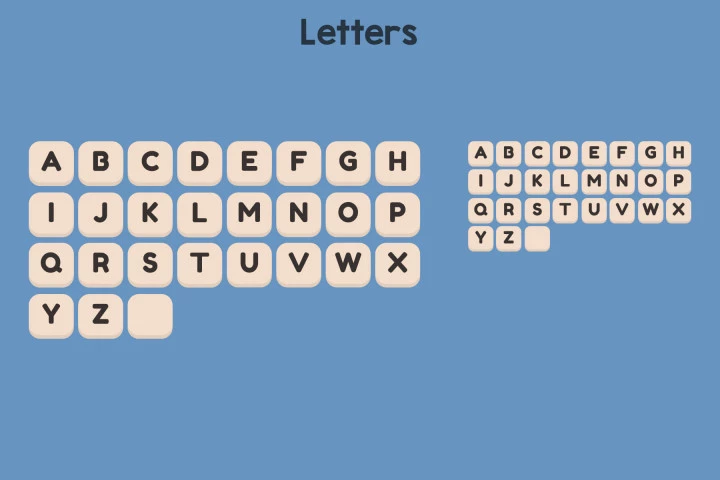 Letters Chef GUI Assets