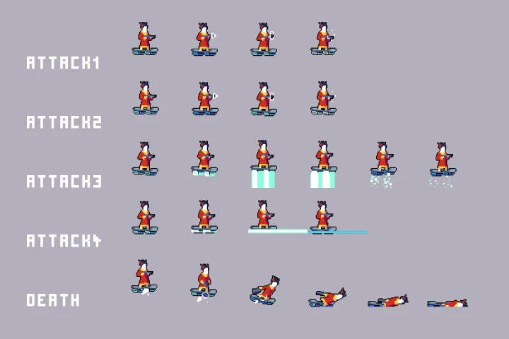 Bosses Chinese Street Pixel Art