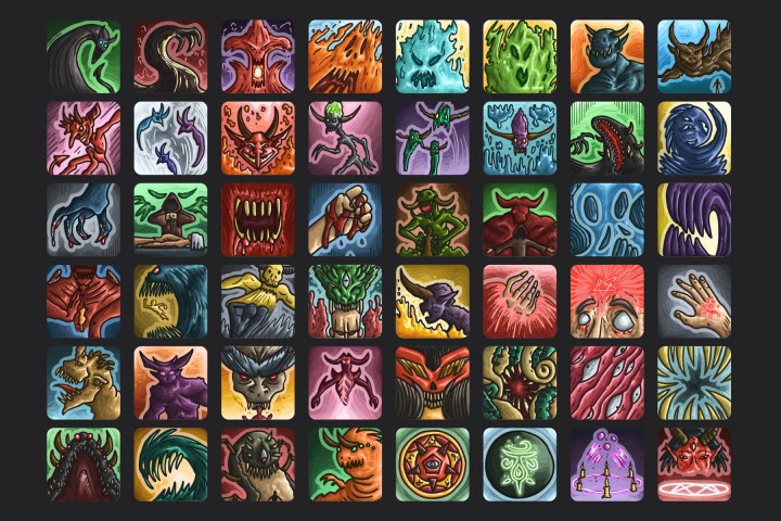 Demon Skills Icon Pack