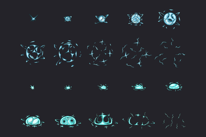 Free Animated Explosion Sprite Pack