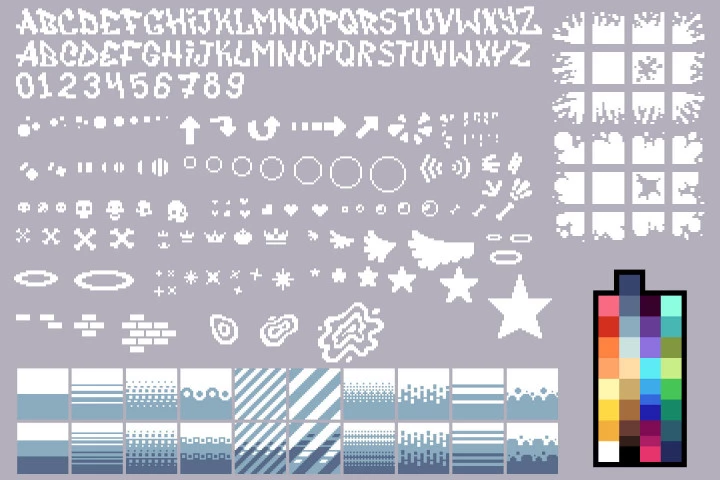 Free Graffiti Constructor Pixel Art