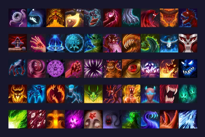 RPG Demon Skill Icons