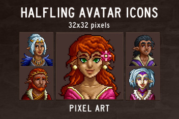 Free Halfing Avatar Icons