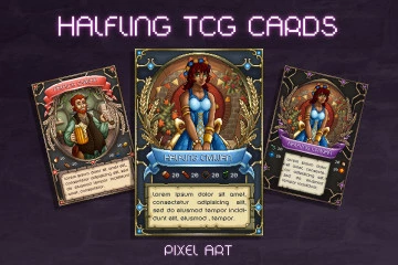 Halfling TCG Cards Asset Pack