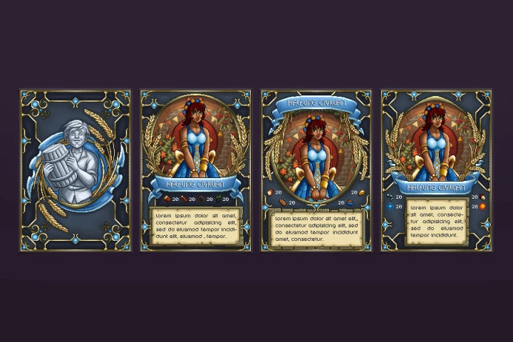 Halfling TCG Cards Asset Pack