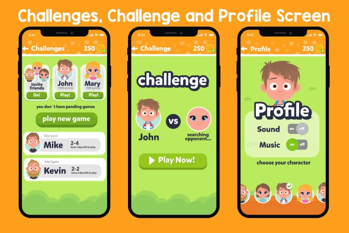 Dominoes for Kids GUI Assets