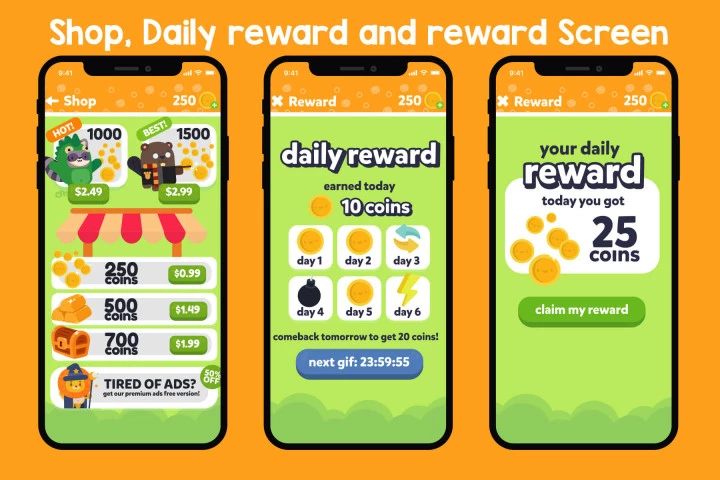 Dominoes for Kids GUI Assets