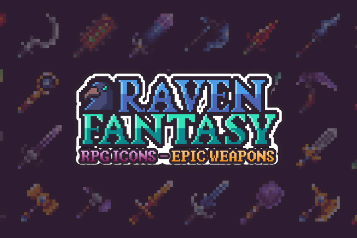 1000+ RPG Icons Pixel Art Pack Download - CraftPix.net