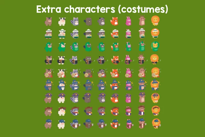 Forest Match 3 GUI Assets