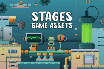 Lab Game Stage Asset Pack