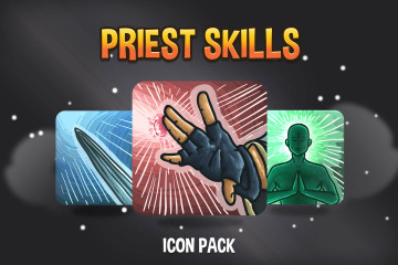 Priest Skills Icon Pack