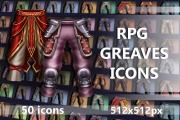 RPG Greaves Icons