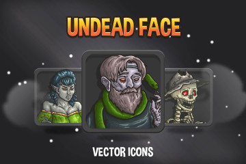 Undead Avatar RPG Icons