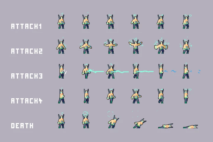 Various Bosses Pixel Art Pack