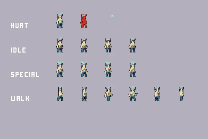 Various Bosses Pixel Art Pack