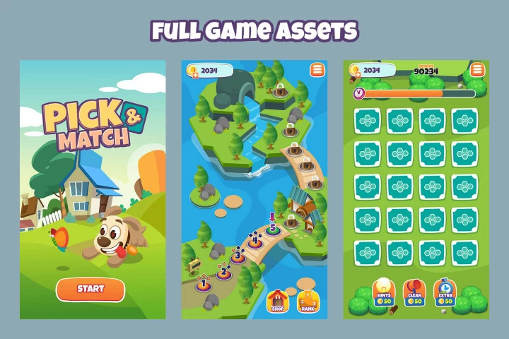 Pick and Match Complete Game Kit