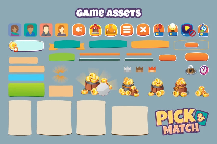 Pick and Match Complete Game Kit