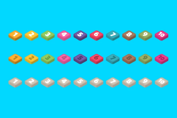 Beach Isometric Game Assets