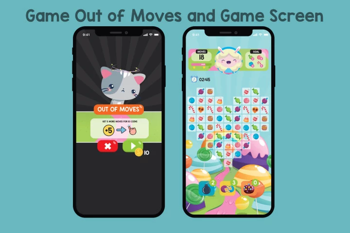 Candy Match 3 Game Assets