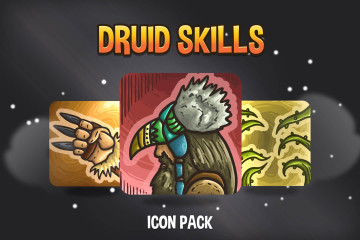 Druid Skills Icon Pack