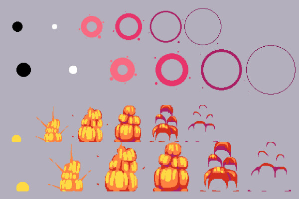Fire Pixel Art Animation Sprites Download - CraftPix.net