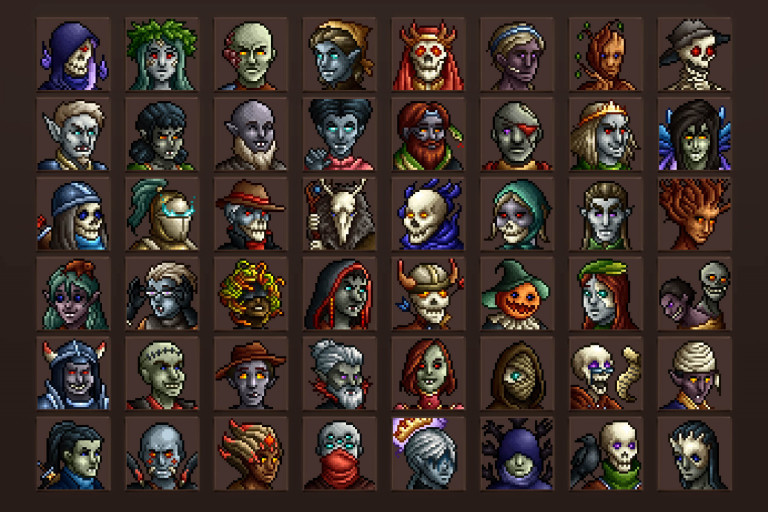 undead-avatar-icons-pixel-art-download-craftpix