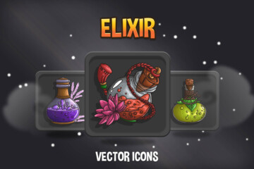 Elixir RPG Icon Pack