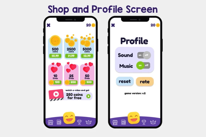 Game Match Duo Game Assets Kit