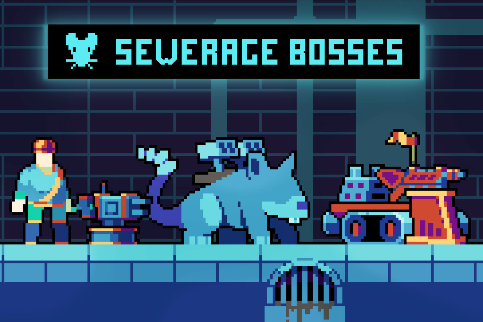 Sewerage Character Bosses Pixel Art Craftpix Net