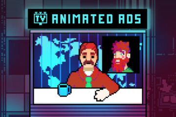 Animated ADS Cyberpunk Pixel Art