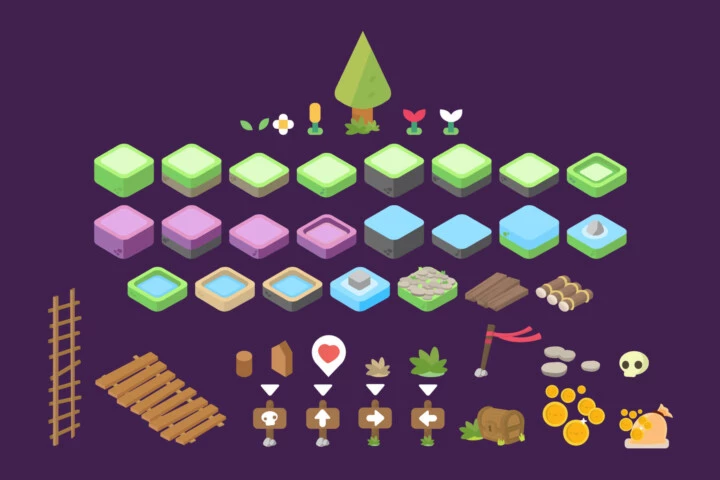 Fantasy Isometric Tileset