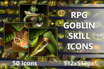 RPG Goblin Skill Icons