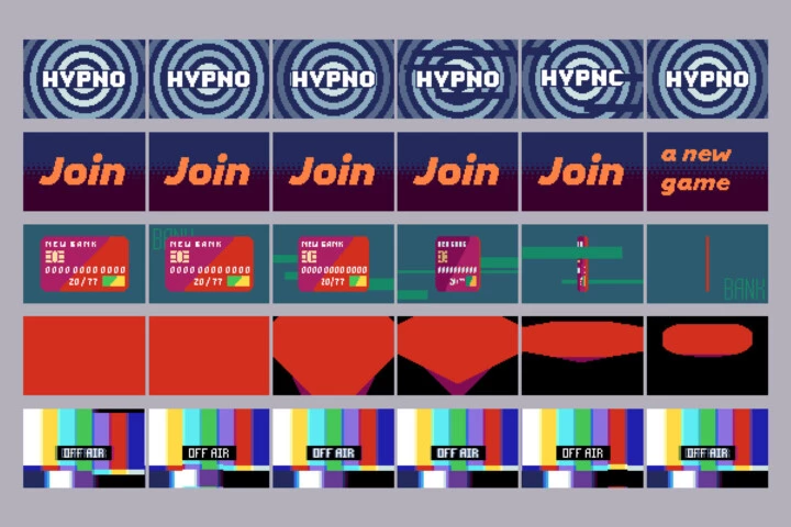 Animated Cyberpunk ADS Pixel Art Pack 2