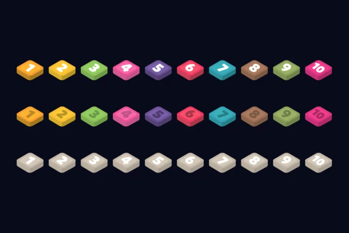 Dark Winter Isometric Tileset