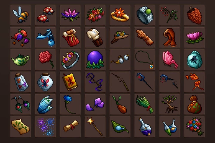 Fairy Loot RPG Pixel Art Icon Pack