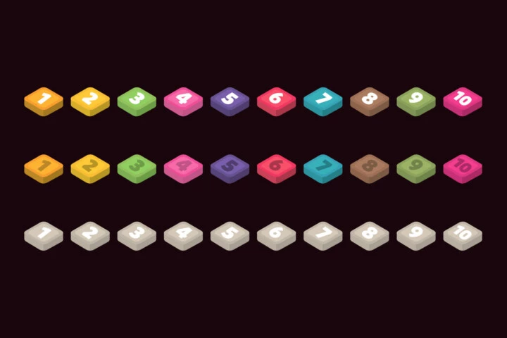 Fall Forest Isometric Tileset