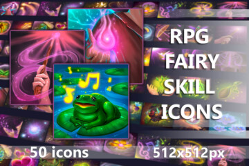 RPG Fairy Skill Icons