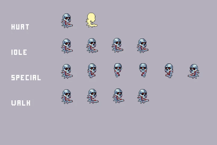 Basement Bosses Pixel Art Sprite Pack