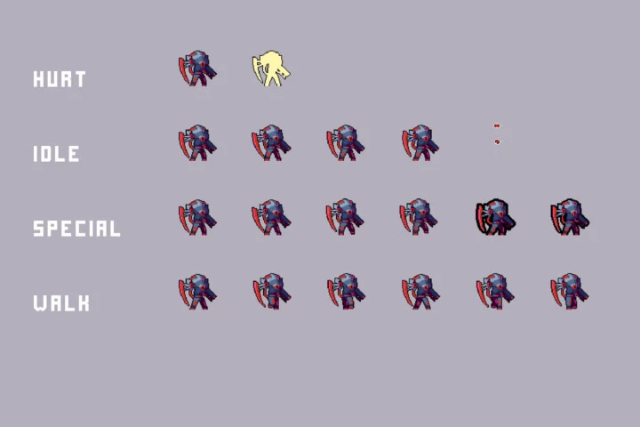 Basement Bosses Pixel Art Sprite Pack