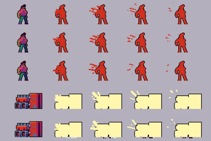 Free Effects for Platformer Pixel Art Pack