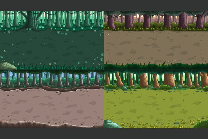Free Forest Battle Backgrounds