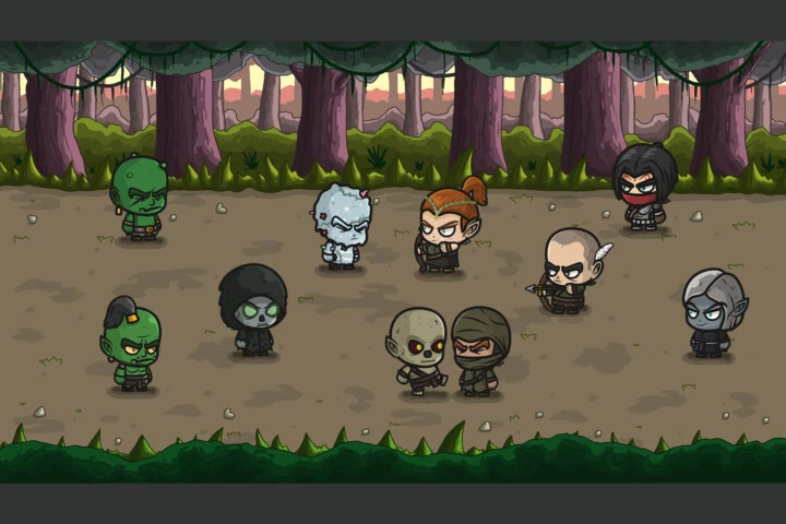 Free Forest Battle Backgrounds